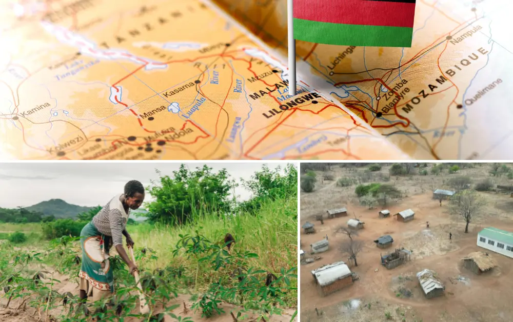 Malawi low-income communities and living conditions