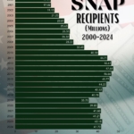 Number of SNAP Recipients Each Month (1969–2024)