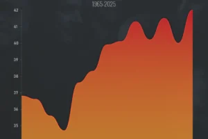 U.S. Wealth inequality Over The Last Six Decades