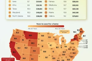 How Many Years It Takes to Buy a Home in Each U.S. State