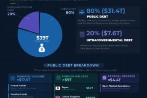 Who Owns U.S. Debt? A Simple Breakdown of America’s $39 Trillion Debt