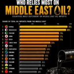Top 15 Countries Most Dependent on Middle East Oil Imports