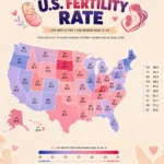 U.S. Fertility Rate by State (2026): Highest and Lowest Birth Rates Across America