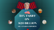U.S.–Canada Trade War Escalates as Trump Imposes New 50% Tariffs