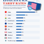 Effective U.S. Tariff Rates: Which Countries Are Paying the Highest Tariff?